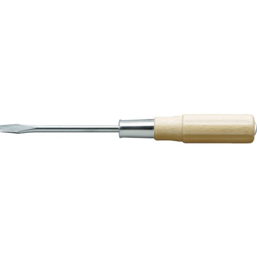 木柄貫通ドライバー 刃先5.5 75mm