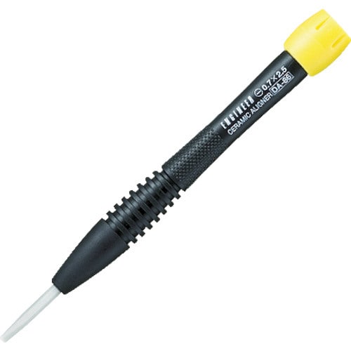 セラミック調整ドライバー 0.7×2.5DA86