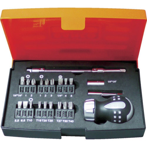 22点スタビーラチェットドライバーセット