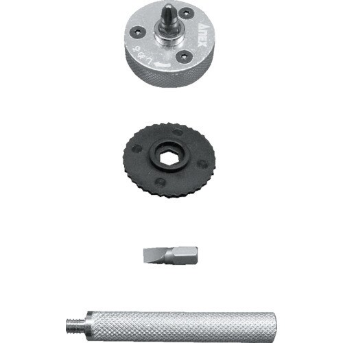 ラチェット式ミニスタービードライバー 超短ビット付