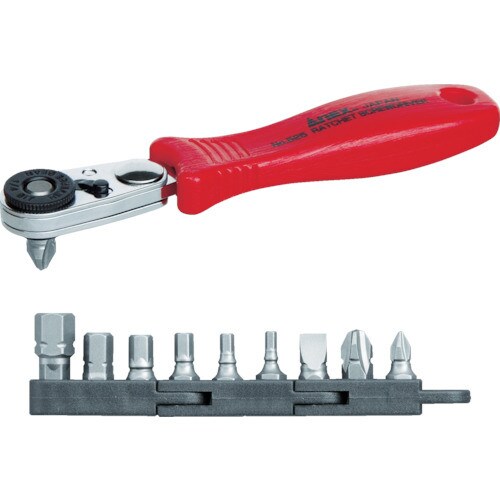 コンパクトビット・ラチェット52ビット 10本組