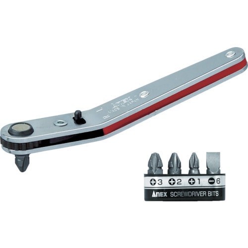 ベントアップヘッド型オフセットラチェドライバ428