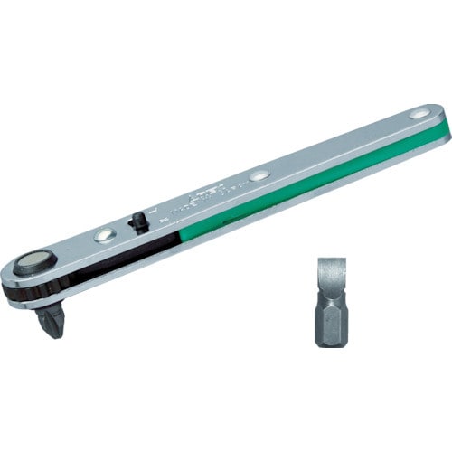 ストレート型オフセットラチェットドライバー