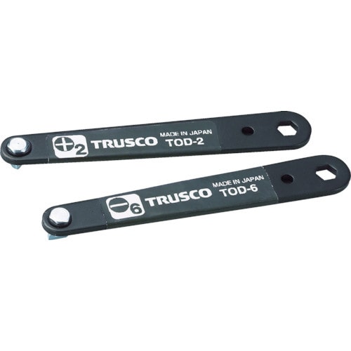 TRUSCO 薄型オフセットドライバー 6.0