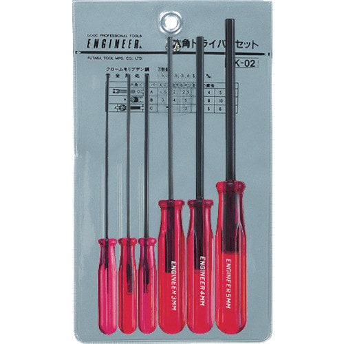 六角ドライバーセット DK02