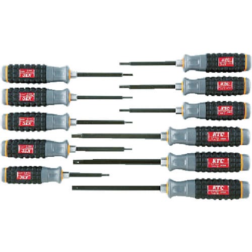 KTC樹脂柄T型いじり止めトルクスドライバ11本組