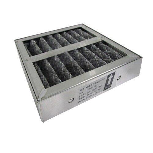 卓上型脱臭ブース用交換用繊維活性炭フィルター