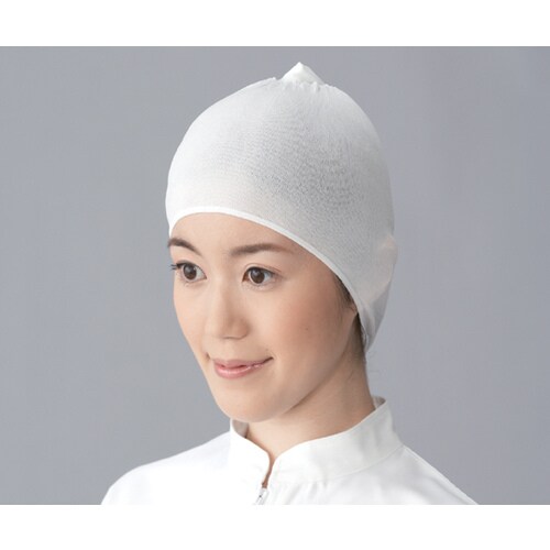 快適ニットキャップ白 フリー