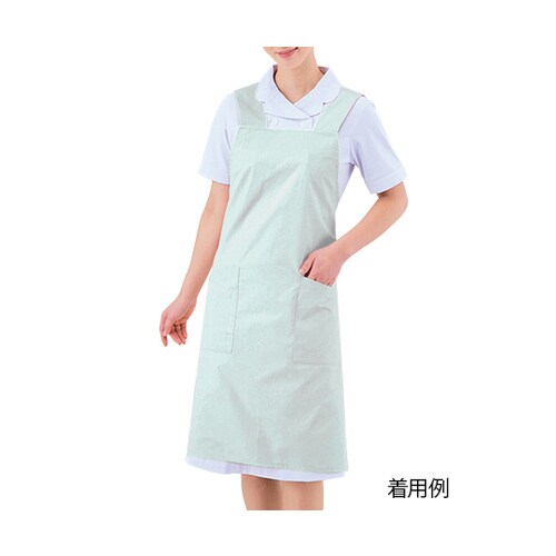 男女兼用エプロン ポケット内ペン差し付 ミントM