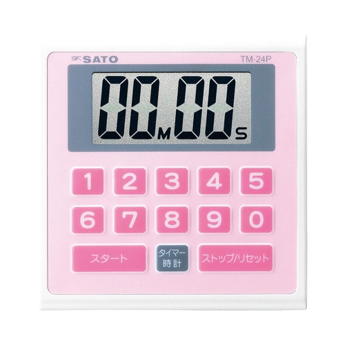 防滴タイマーTM−24 ピンク