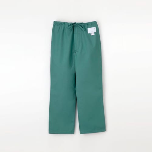 手術衣 (男子スラックス) グリーン M