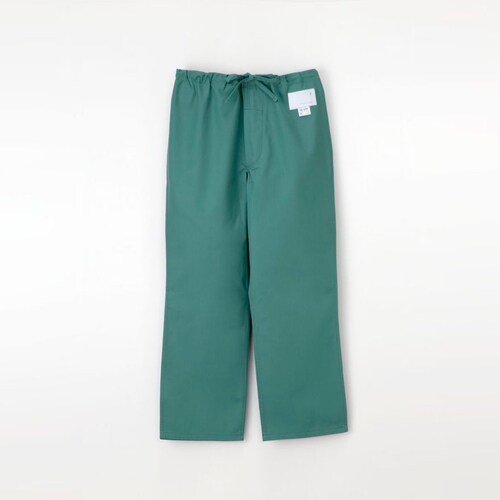 手術衣 (男子スラックス) グリーン L