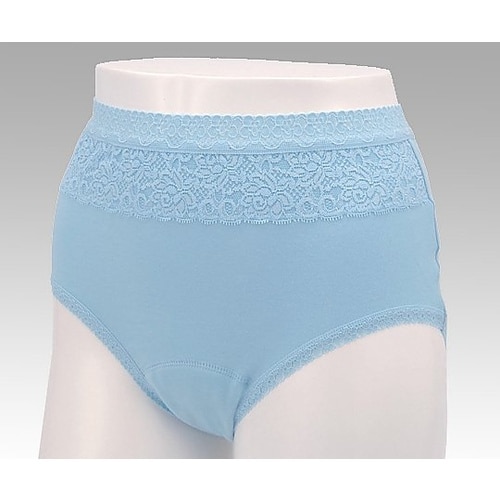 軽失禁用ショーツ ソフラピレン水色87ー95cm