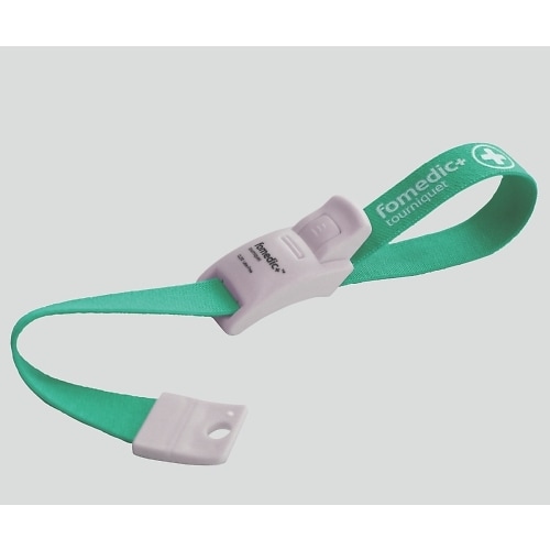 ラテックスフリーワンタッチ駆血帯ミントグリーン