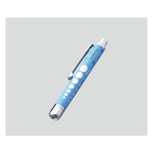 ラバー調ソフトLEDペンライトSTブルー