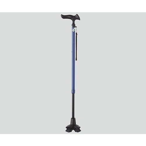 伸縮4ポイントステッキ(かるがもE4点DX)ブルー