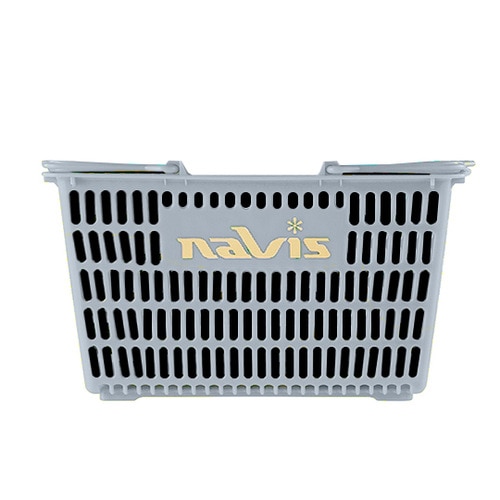 マルチ手提げバスケット18 ライトグレー