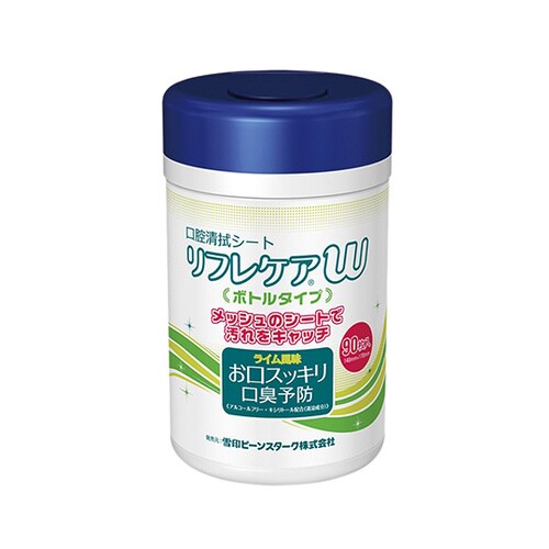口腔清拭シートリフレケアW ボトルタイプ