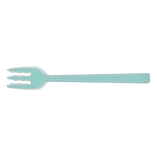 口あたりやさしいフォーク (一体型) ブルー