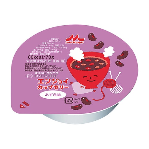 エンジョイカップゼリー あずき味 24個入