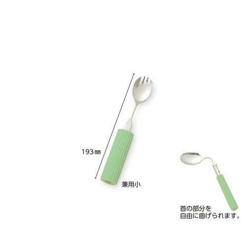ハンドル・シリコンスポンジ付 スプーン・フォーク小