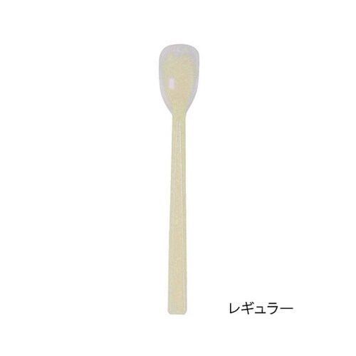 口あたりやさしいスプーン 一体型・レギュラー黄