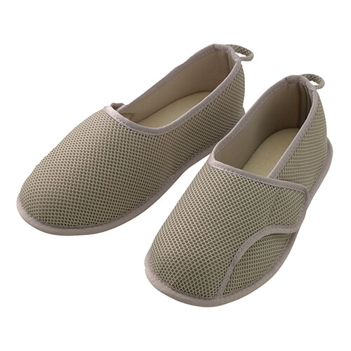 ケアシューズ(早快マジック レギュラー)グレー M