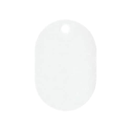 番号札 小(31×45mm) 番号無し ホワイト