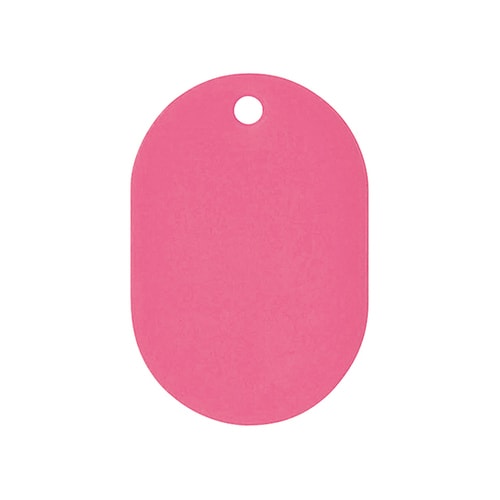 番号札 小 (31×45mm) 番号無し ピンク