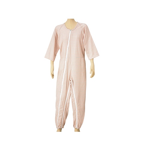 つなぎねまき(WファスナーII型) ピンク 3L