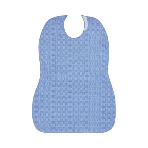 食事用エプロン (ブルー)