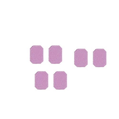 マグネットマーク(文字なし) ライラック 6枚入