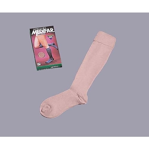 圧迫用ハイソックス25ー27.5cm/ベージュ