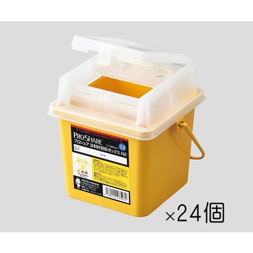 プロシェア注射針回収ボックス 2L 24個