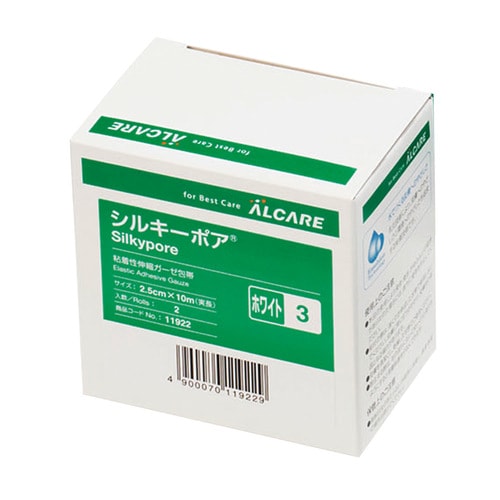 シルキーポア(R) ホワイト 2.5cm×10m