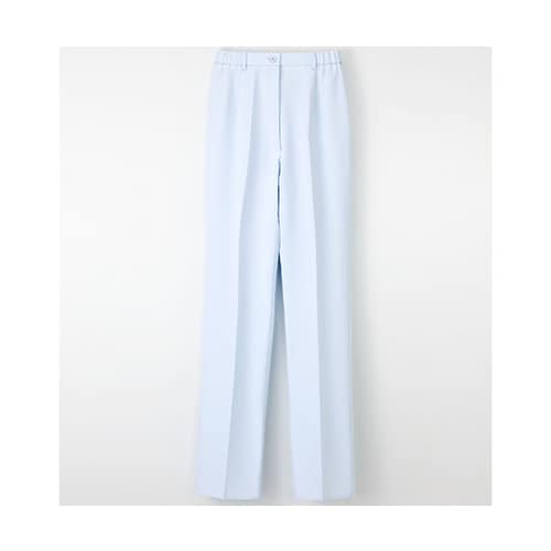 ナースウェア (脇ゴム/パンツ) ブルー/L