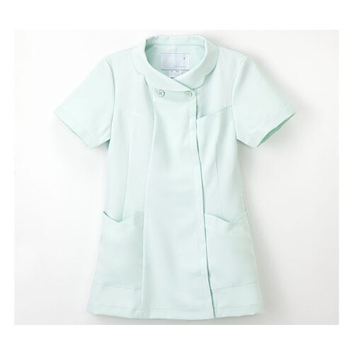 ナースウェア (フリル襟/JK) グリーン/S