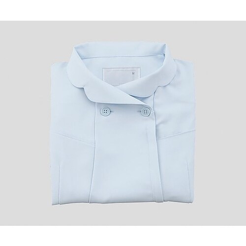 ナースウェア (フリル襟/JK) ブルー/LL