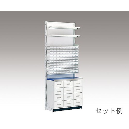 MDS調剤台 10段錠剤棚セット(W600 用)