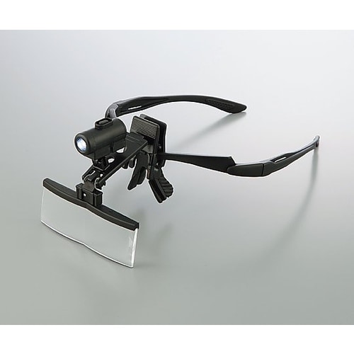 メガネ型LEDライト付ルーペ