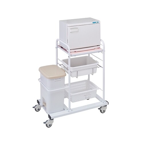 スリムオムツ交換車 タオルウォーマー付き