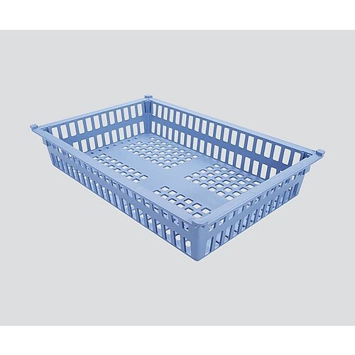 バスケット 64−10(深さ10cm) ブルー