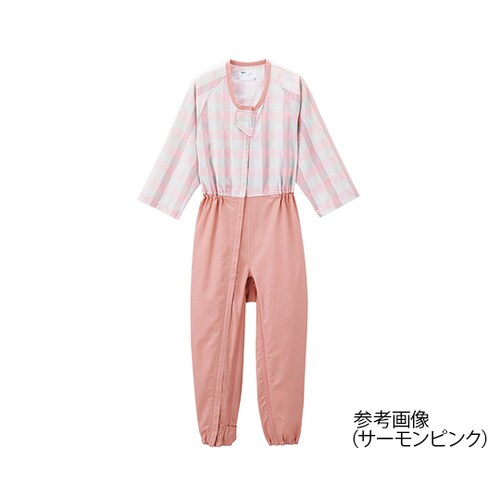介護寝巻き サーモンピンク/M