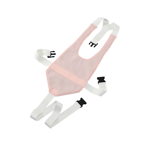 すっきりさわやか車いすベルト ピンク&グリーン