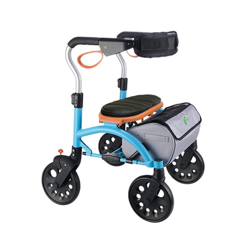 デラックス歩行器 スカイブルー