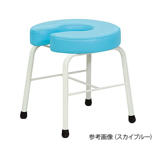 U型チェアー スカイブルー