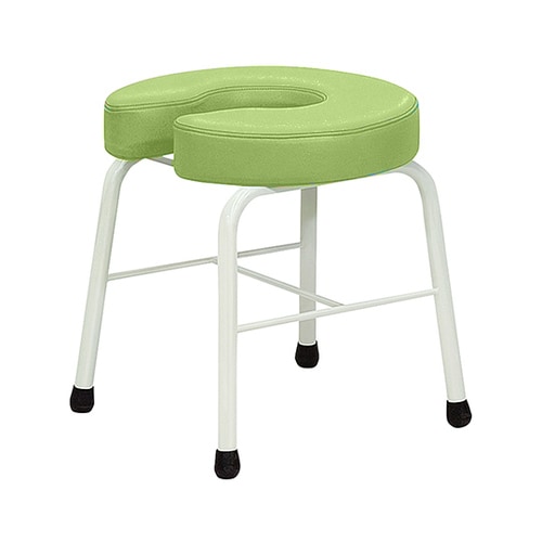 U型チェアー ライムグリーン