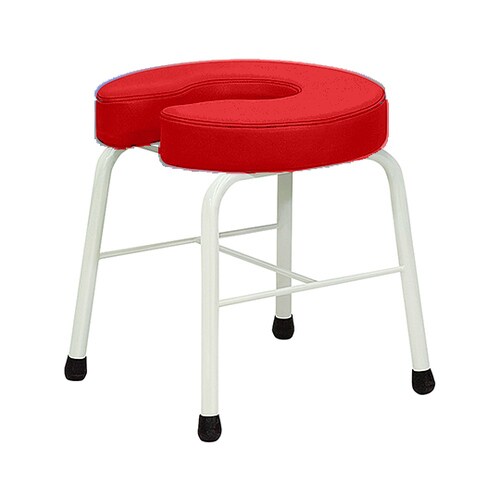 U型チェアー レッド