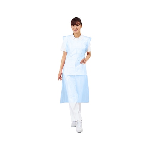 プロシェア業務用エプロン 青 100枚×10箱