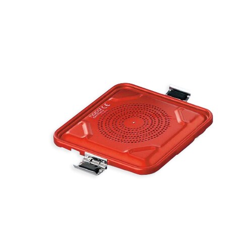 滅菌コンテナ S用蓋 レッド